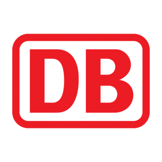Logo der Deutschen Bahn in rot-weiß